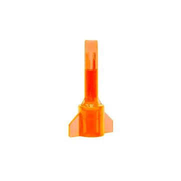 Leader spout adapter - 5/16" - Red