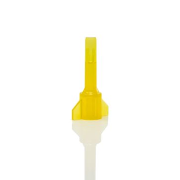 Leader spout adapter - 5/16" - Yellow
