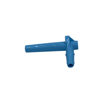 705 Series spout for 3/16" tubing - 19/64" - Blue