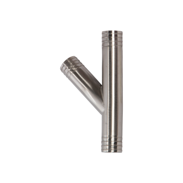 Stainless Steel Barb Y - 3/4" x 3/4" x 3/4"