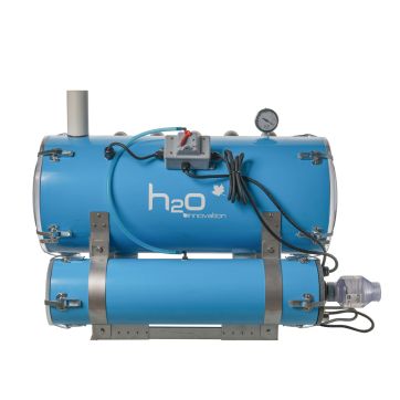H2O 12X30 Horizontal extractor - 1 pump 0.5hp