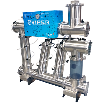 Extracteur VIPER en acier inoxydable  3 pompes 1/2 HP 