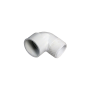 White PVC SCH40 90° degrees elbow (MPT X FPT) - 1"
