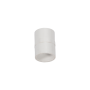 White PVC SCH40 coupling (glued female) - 1"