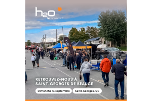 H2O Innovation à l’Expo forestière et acéricole de Beauce 2026