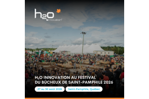 H2O Innovation au Festival du Bûcheux de Saint-Pamphile 2026 