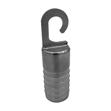 Stainless Steel end hook - 3/4" Mainline