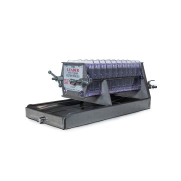 7.5" Filter Press, 10-Frame, Bank Only  - Includes plastic press, SS Frame, and Drip Tray