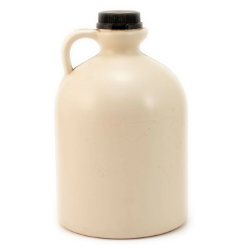 Caisse de 32 cruchons de plastique Sugar Hill (vierge) avec bouchon - Demi gallon / 1892ml