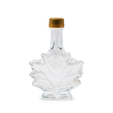 Maple Leaf 100 ML Glass with gold Cap