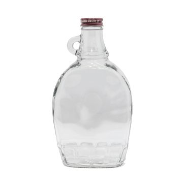 Palettes de 2596 bouteilles en verre Handle avec bouchon noir (28mm) - 12oz / 355ml