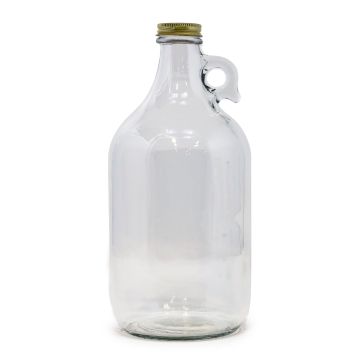 Gallone 1/2 Gallon Glass Bottle with Cap