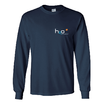 H2O Innovation Long Sleeve T-Shirt (Navy) - X-Large