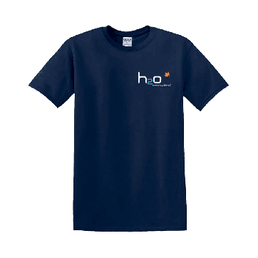 H2O Innovation Short Sleeve T-Shirt (Navy) - X-Large