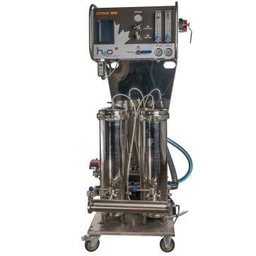 Automatic RO Econox 1200 Core Unit with 2 SS Prefilter Housing (5 cartrigdes each)