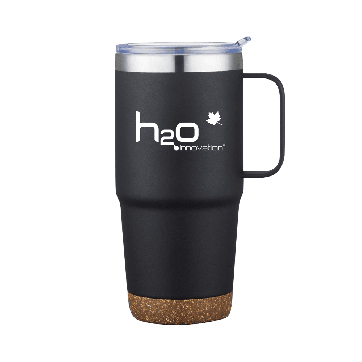 H2O Innovation Cork Base Travel Tumbler - 24 oz