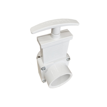 PVC guillotine valve Valtera - 2.5" glued