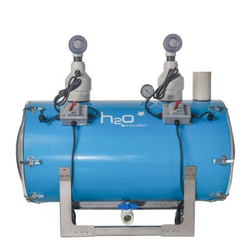 H2O 18X36 Horizontal extractor - 2 pumps 1hp