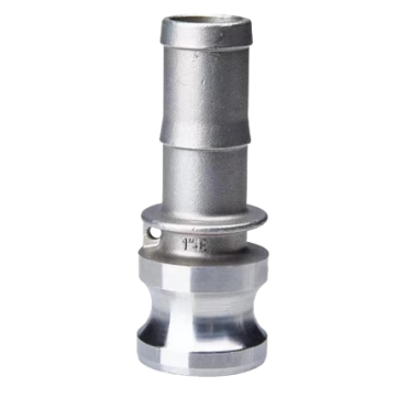 SS Camlock Quick adapters - male insertion X male coupling - 1/2"