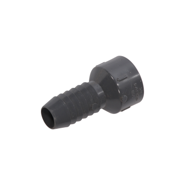 Grey PVC female adapter (FPT X insert) - 3/4" X 1/2"