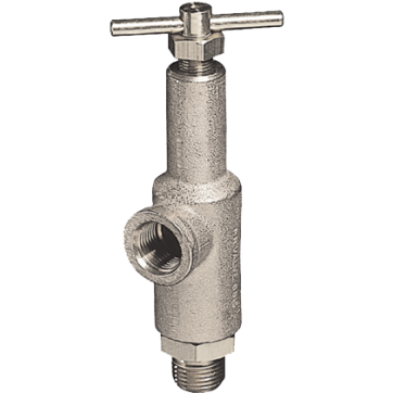 Aluminum adjustable safety valve, 0 to 300 psi