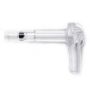 Leader Clear Check Valve Spouts for 3/16" tubing - 5/16" - Clear