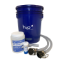 Ensemble de démarrage pour unité de filtration SF-2 - Inclus chaudière de lavage, tuyau, connecteurs rapides & collets, savon RO Clean+ 1,5lb et papier pH