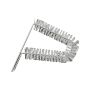 Inside flue brush, white nylon, 2" x 7"