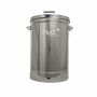 Siroptier rond inox. 21" x 26" 25 gal. US