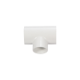 T réducteur PVC blanc SCH40 (collé femelle) - 3" X 3" X 2"