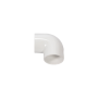 White PVC SCH40 90° degrees elbow (glued female X FPT) - 1"