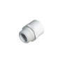 Adaptateur PVC blanc SCH40 (MPT X collé femelle) - 1"