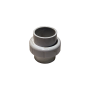 White PVC SCH40 coupling (glued female) - 1"