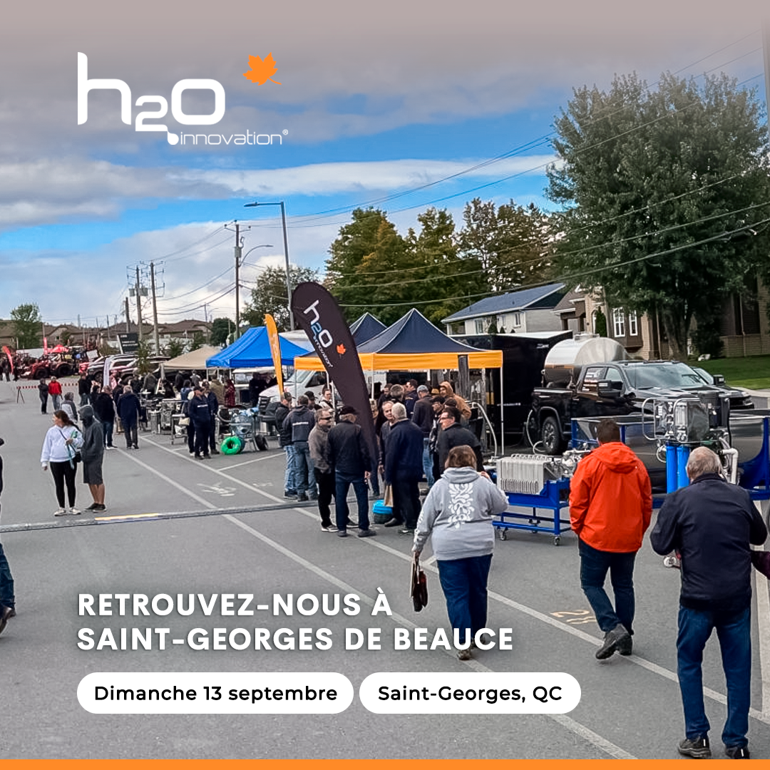 H2O Innovation à l’Expo forestière et acéricole de Beauce 2026