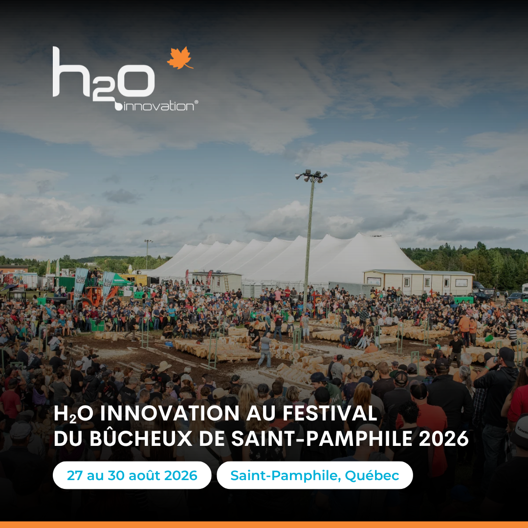H2O Innovation au Festival du Bûcheux de Saint-Pamphile 2026 